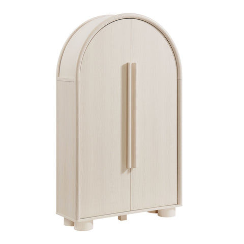 Modway Bellamy Arched Fold-Out Desk Cabinet