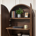 Modway Bellamy Arched Fold-Out Desk Cabinet