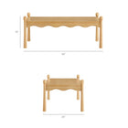 Modway Darcy 46 Inch Wood Coffee Table