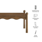 Modway Darcy 46 Inch Wood Coffee Table