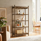 Modway Darcy 4-Tier Open Bookcase