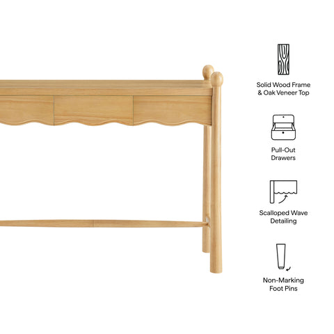Modway Darcy 44 Inch Wood Console Table