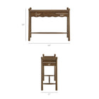 Modway Darcy 44 Inch Wood Console Table