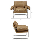Modway Ansel Vegan Leather Accent Chair