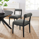 Modway Kai Fabric Dining Chair Set of 2