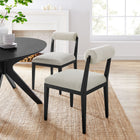 Modway Kai Fabric Dining Chair Set of 2