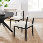 Modway Kai Fabric Dining Chair Set of 2