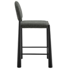 Modway Hayley Upholstered Fabric Counter Stools Set of 2