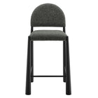 Modway Hayley Upholstered Fabric Counter Stools Set of 2