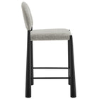 Modway Hayley Upholstered Fabric Counter Stools Set of 2