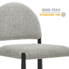 Modway Hayley Upholstered Fabric Counter Stools Set of 2
