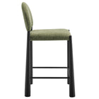 Modway Hayley Upholstered Fabric Counter Stools Set of 2