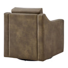 Modway Liora Vegan Leather Swivel Armchair
