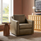 Modway Liora Vegan Leather Swivel Armchair