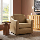 Modway Liora Vegan Leather Swivel Armchair