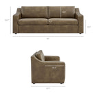 Modway Liora 87 Inch Vegan Leather Sofa