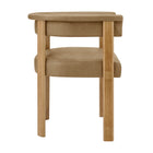 Modway Imogen Premium Vegan Leather Barrel Dining Chairs Set of 2