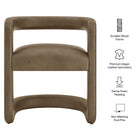 Modway Winslow Premium Vegan Leather Dining Chair
