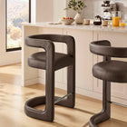 Modway Winslow Premium Vegan Leather Counter Stool