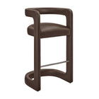 Modway Winslow Premium Vegan Leather Bar Stool Set of 2