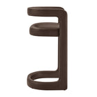 Modway Winslow Premium Vegan Leather Bar Stool Set of 2