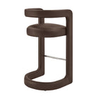 Modway Winslow Premium Vegan Leather Bar Stool Set of 2