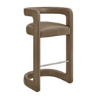Modway Winslow Premium Vegan Leather Bar Stool Set of 2