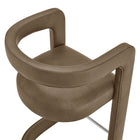 Modway Winslow Premium Vegan Leather Bar Stool Set of 2
