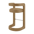 Modway Winslow Premium Vegan Leather Bar Stool Set of 2