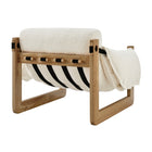 Modway Sorelle Upholstered Fabric Sling Lounge Chair
