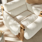 Modway Sorelle Upholstered Fabric Sling Lounge Chair