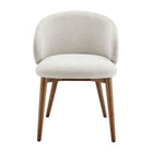 Modway Anelle Upholstered Fabric Dining Chairs Set of 2