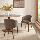 Modway Anelle Upholstered Fabric Dining Chairs Set of 2