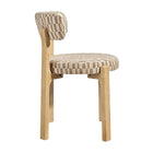 Modway Marsha Retro Upholstered Fabric Dining Chairs Set of 2