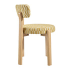 Modway Marsha Retro Upholstered Fabric Dining Chairs Set of 2