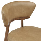 Modway Daphne Vegan Leather Dining Chairs Set of 2