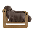 Modway Sorelle Vegan Leather Sling Lounge Chair