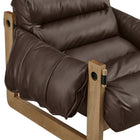 Modway Sorelle Vegan Leather Sling Lounge Chair