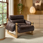 Modway Sorelle Vegan Leather Sling Lounge Chair