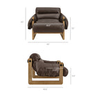 Modway Sorelle Vegan Leather Sling Lounge Chair