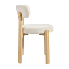Modway Marsha Upholstered Fabric Dining Chairs Set of 2