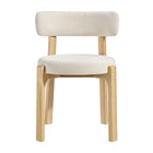 Modway Marsha Upholstered Fabric Dining Chairs Set of 2