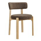 Modway Marsha Upholstered Fabric Dining Chairs Set of 2