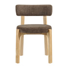 Modway Marsha Upholstered Fabric Dining Chairs Set of 2