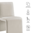 Modway Emory Performance Velvet Dining Side Chair Set of 2