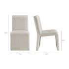 Modway Emory Performance Velvet Dining Side Chair Set of 2