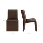 Modway Emory Performance Velvet Dining Side Chair Set of 2