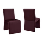 Modway Emory Performance Velvet Dining Side Chair Set of 2