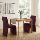 Modway Emory Performance Velvet Dining Side Chair Set of 2