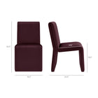 Modway Emory Performance Velvet Dining Side Chair Set of 2